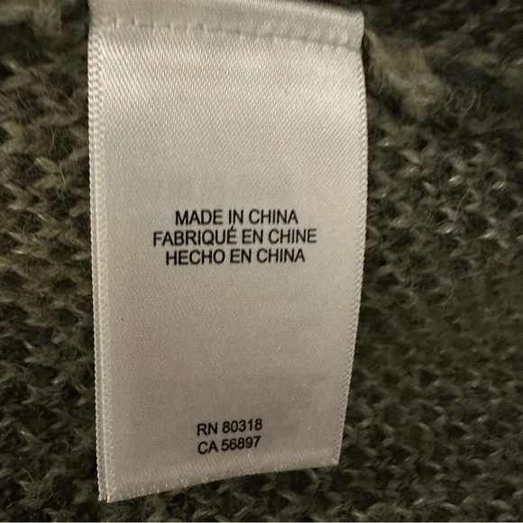 Lucky Brand wool blend camo cardigan sweater Small - Picture 10 of 12